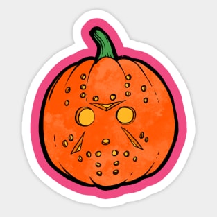 halloween jason Sticker